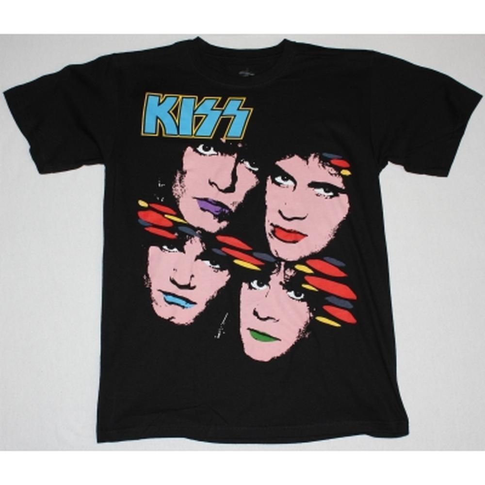 Kiss Asylum85 New Black T-Shirt